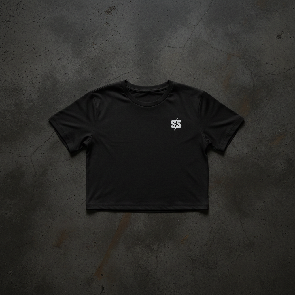 court shirt crop front
