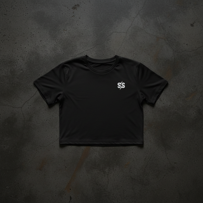 court shirt crop front