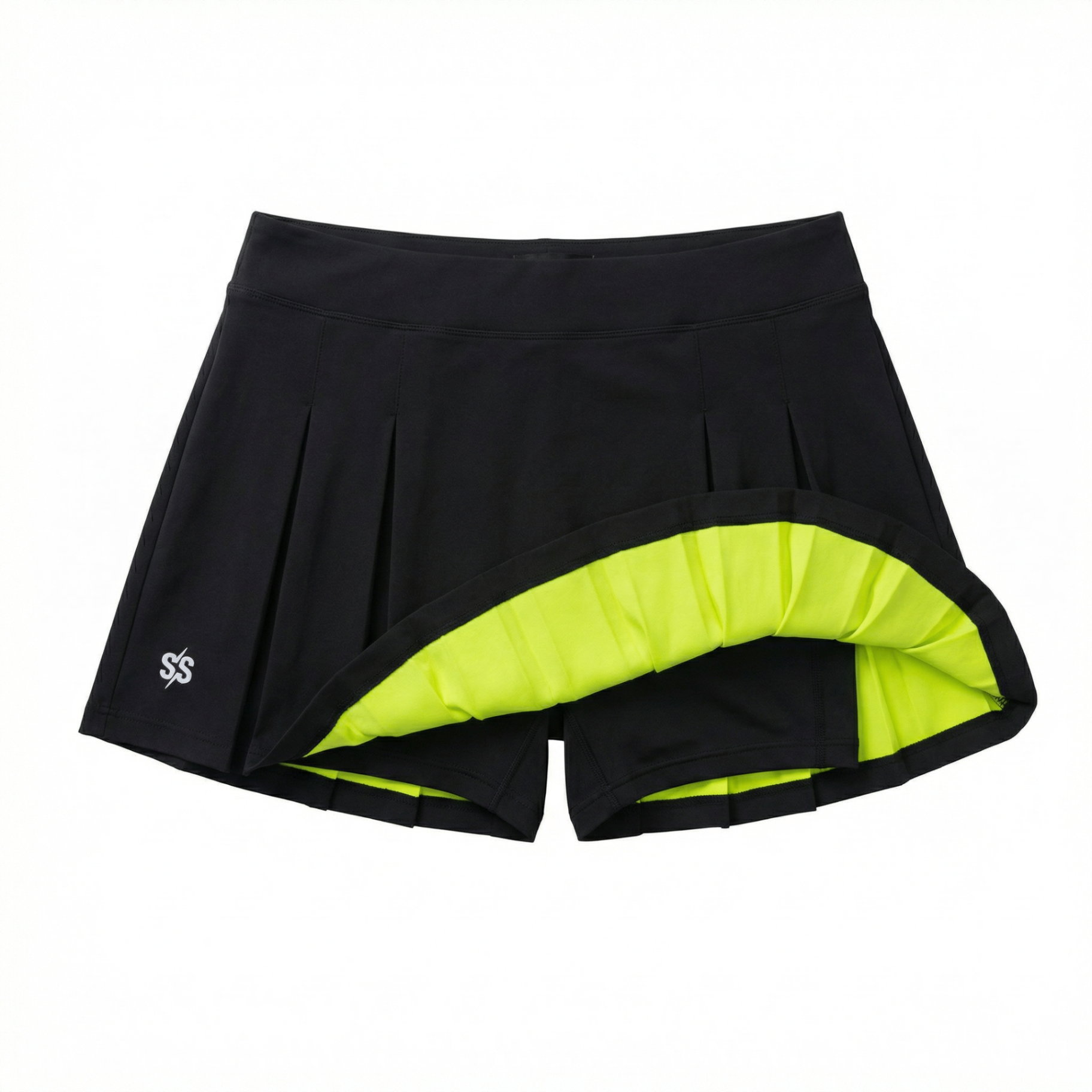 pleated skort interior